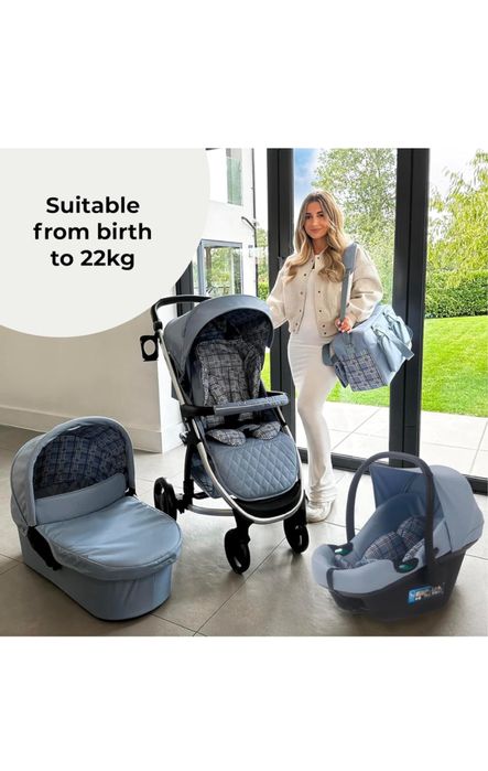 Sistem de călătorie My Babiie MB200i 3-în-1 - Cărucior pentru bebeluși