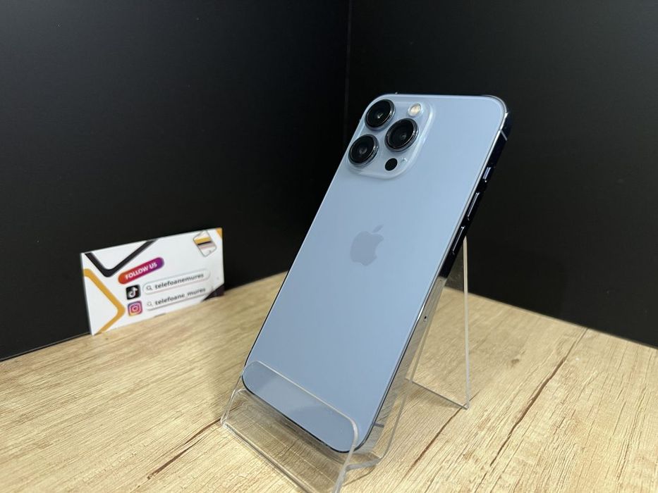 iPhone 13 Pro 128Gb Sierra Blue Second-Hand Foarte Bun 3 ani garanție,