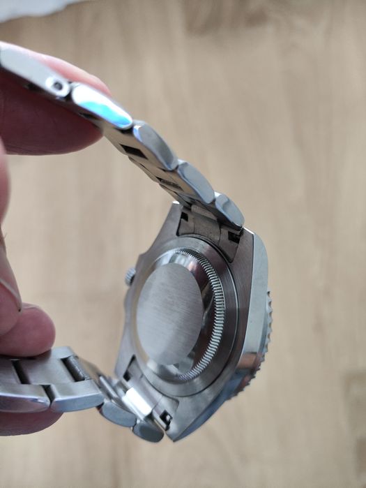 Rolex GMT master homage. Pepsi  no logo