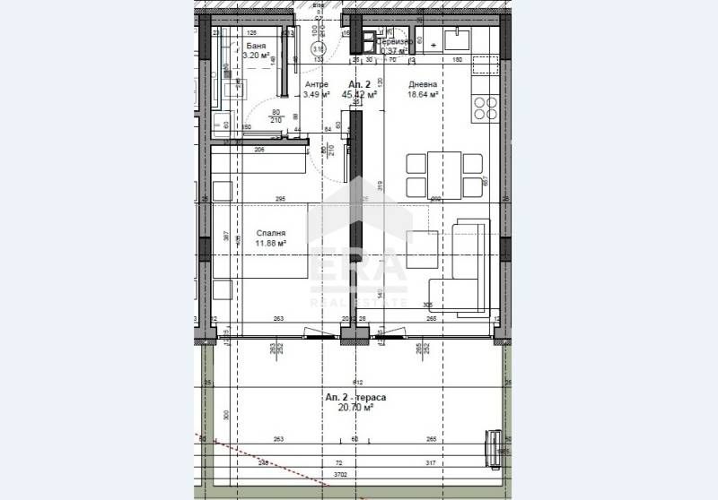 Продава се Двустаен апартамент в Варна, Цветен квартал - 76 кв.м за 1198 €/кв.м - Снимка #11