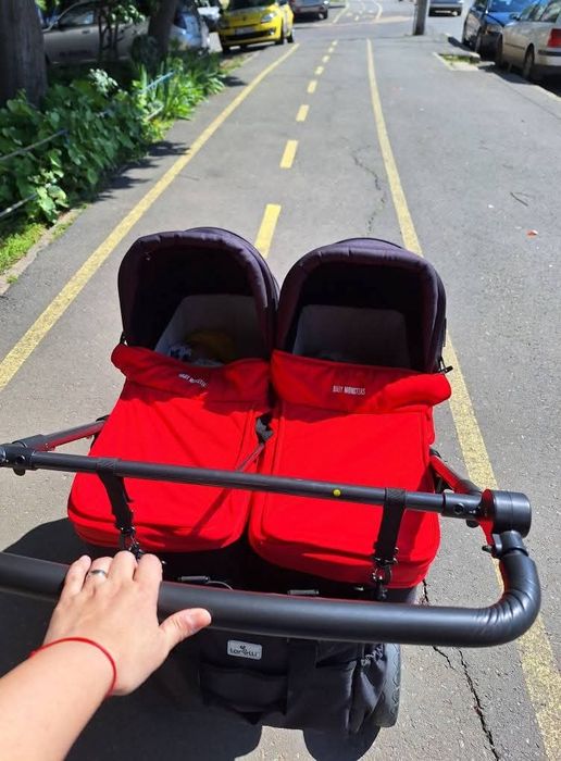 Количка за близнаци Baby monsters Easy twin