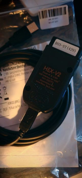 Diagnoza VCDS EN RO OBD2 VAG 2020 21 22 23 STM32F429 Passat Golf  Skod