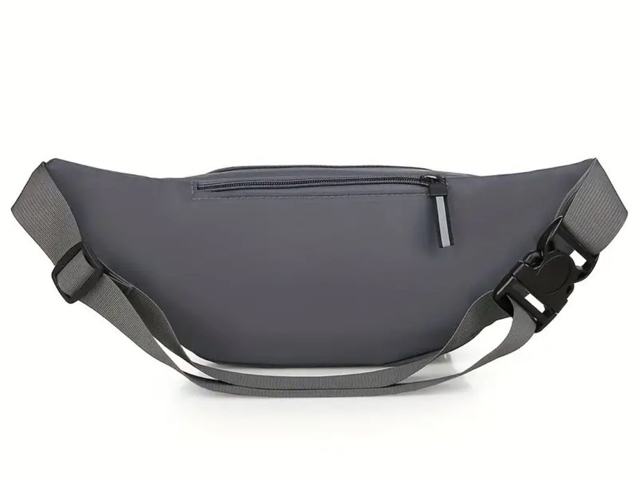 Три цвята мъжка многофункционална коланова чанта