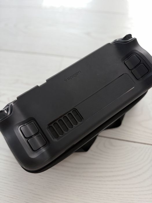 Steam Deck OLED 512GB + card 512GB + husă Spigen + geantă – EmuDeck configurat