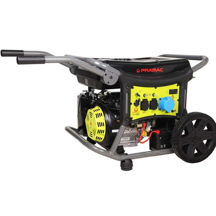 Generator de curent monofazat Pramac, pornire electrica, 5.8 kW, tip WX6200