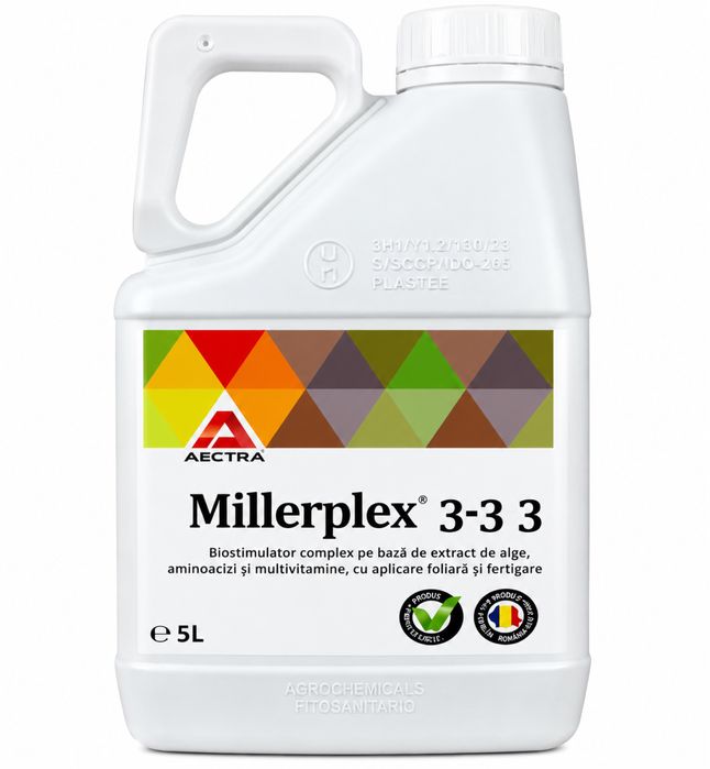 Millerplex 3-3-3 Aectra 5 Litri Biostimulator Plante Ingrasamant