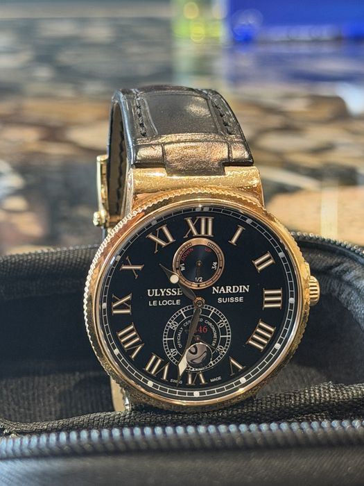 Ulysse Nardin Maxi Marine Chronometer 43mm – 18K Rose Gold