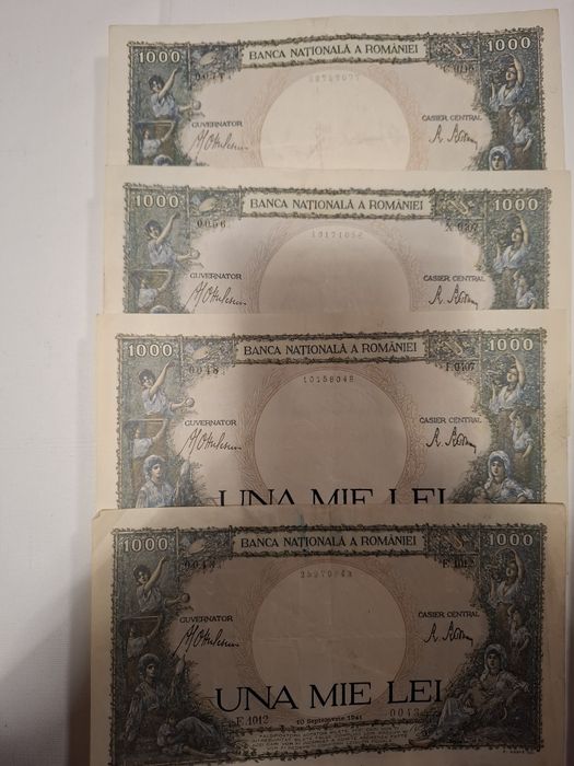 Bancnote 1000 de lei 1941
