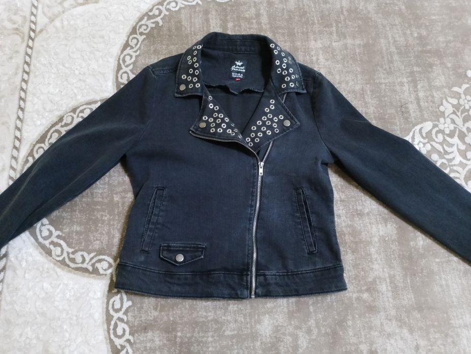 Куртка джинсовая на девочку подросток