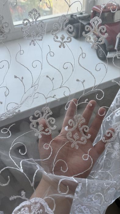 Продам тюли ажурные