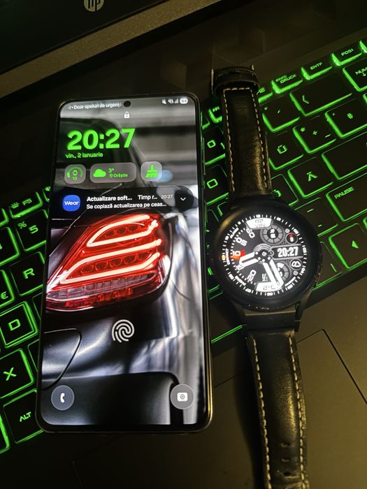 Vând  schimb Samsung s21 5g si un samsung smartwatch 5 pro cu IPhone