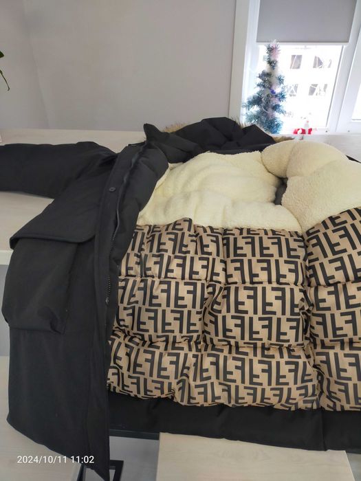 Куртка зимняя чёрная