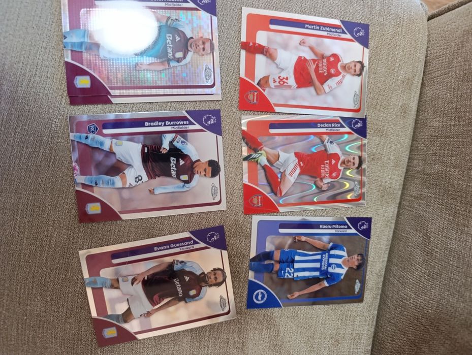 Футболни карти TOPPS Chrome