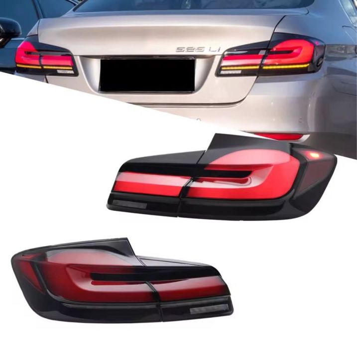 Тунинг задните стопове за BMW 5 F10 (2011-2017) с визия на G серията