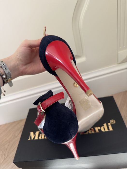 Дамски сандали на ток Massimo Zardi – размер 39 – НОВИ – с кутия