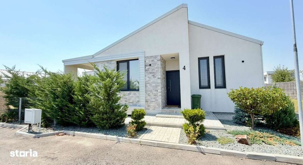 Inchiriez casa 4 cam Corbeanca, 500mp teren, cartier privat, liniște