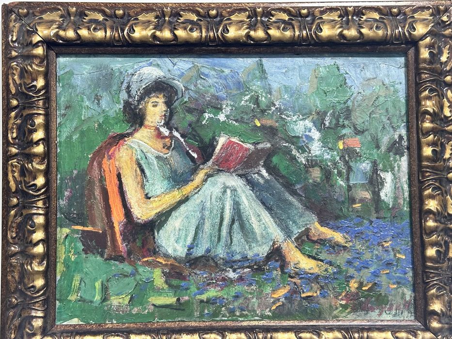 Pictura Podolyak Vilmos- Doamna