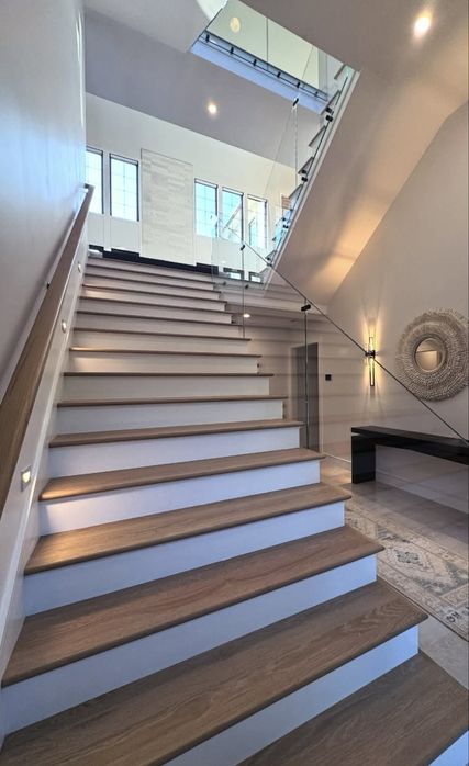 Лестница на заказ . установка