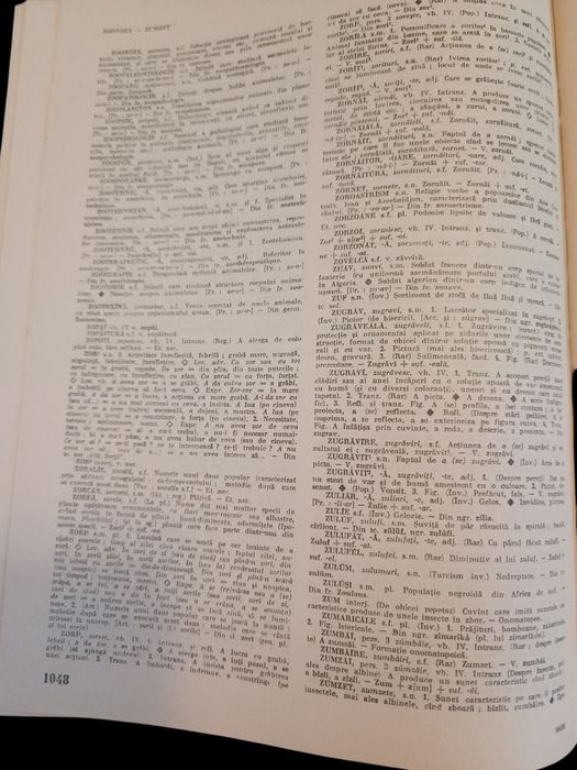DEX  , dicționar ,1040 pagini , stare bună