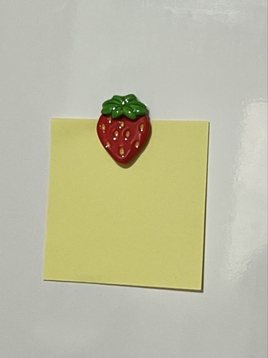 Magneți handmade din clay/lut. Capsuni