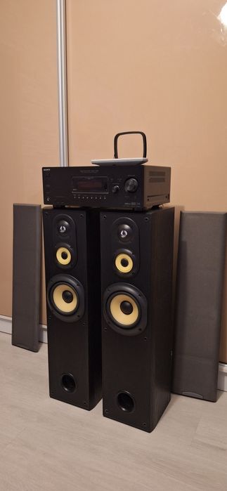 Sistem Sony ,statie Sony STR-DG 500+boxe Sony model SS-MF 450 H,putere 150 W