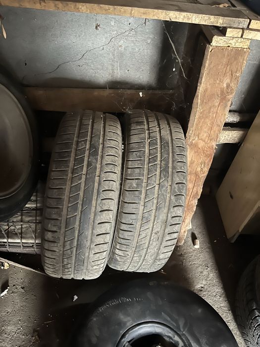 Ляти джанти с летни гуми 14 цола за сеат, фолксваген 4х100