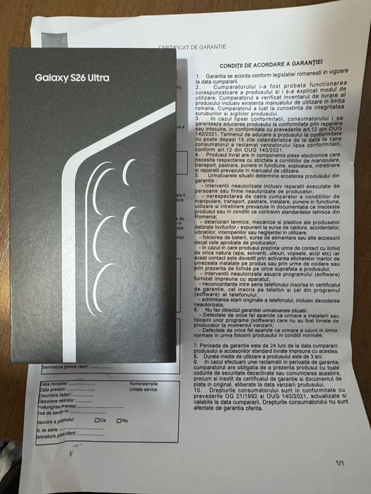 Samsung S26 Ultra 512Gb