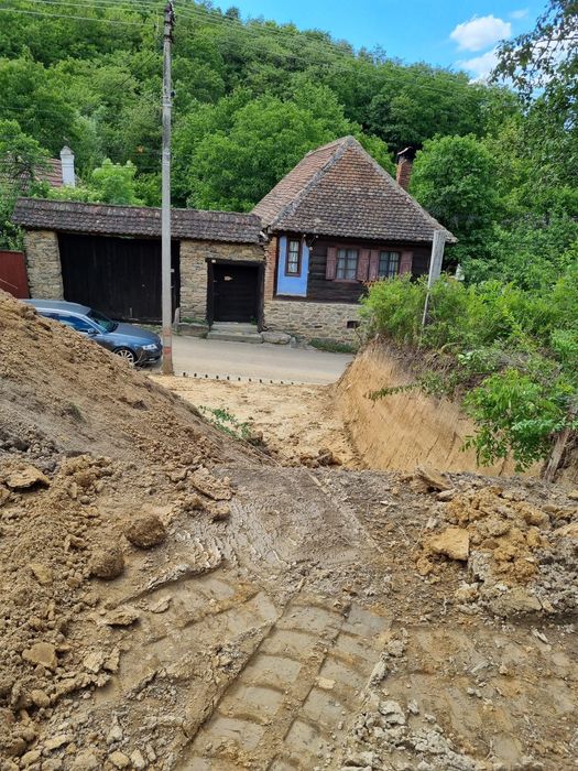 Teren pregătit pentru construcție- Sibiel