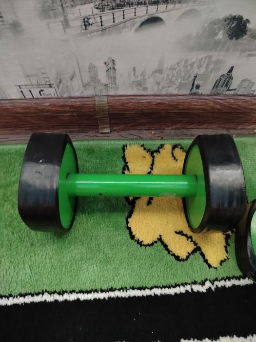 Гантели по 4 кг .