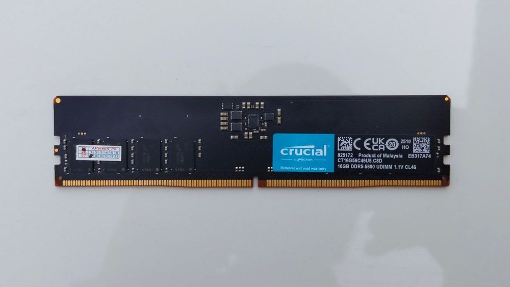 Ddr5 16gb 5600mhz curcial