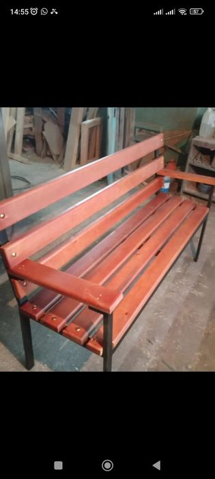 Лавочки со спикой и без