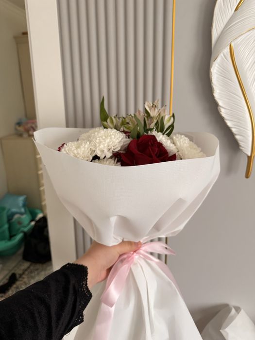 Цветы букет свежий