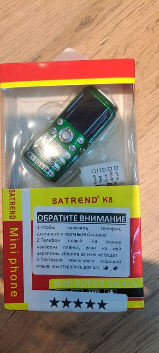 Мини телефон кнопочный