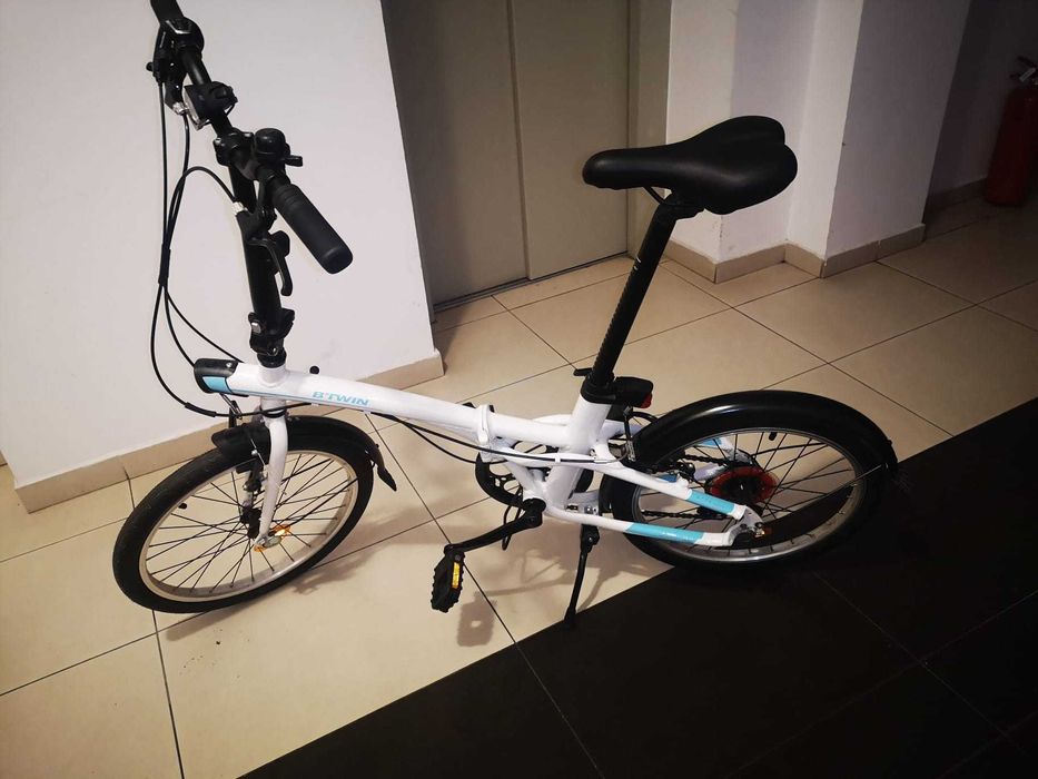 Bicicletă pliabilă Fold120 Alba