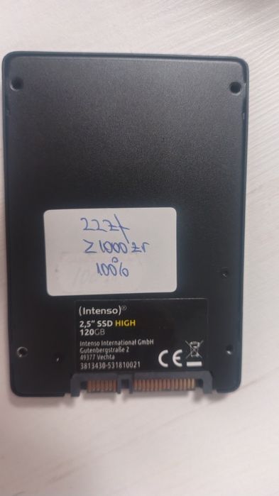 SSD Intenso High Performance 120GB
Zile rămase> 1000 zile
Viața 100%