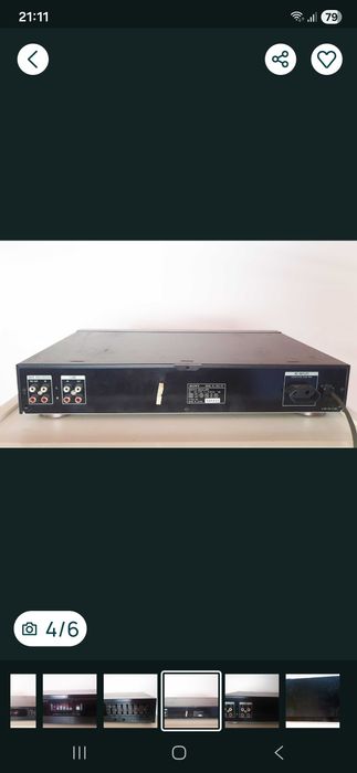 egalizator Sony SEQ-411 cu analizor spectral