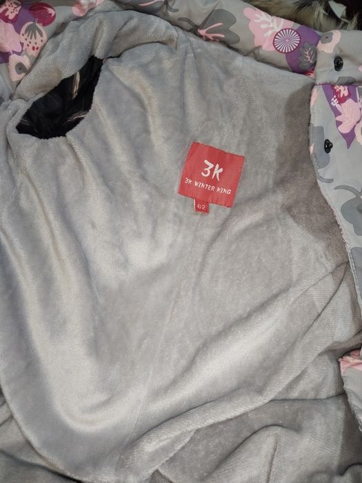 Зимний комбинезон для девочки