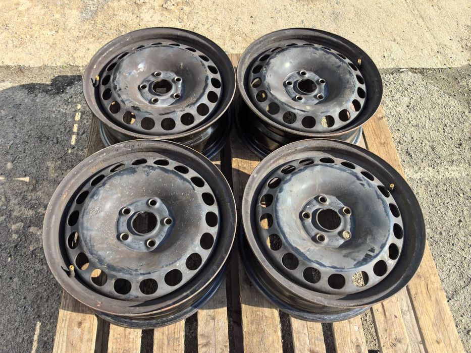 16 цола 5 х 112 мм ФОлксваген Групата - 6,5 Инча / ЕТ 41 - НА Бройка !