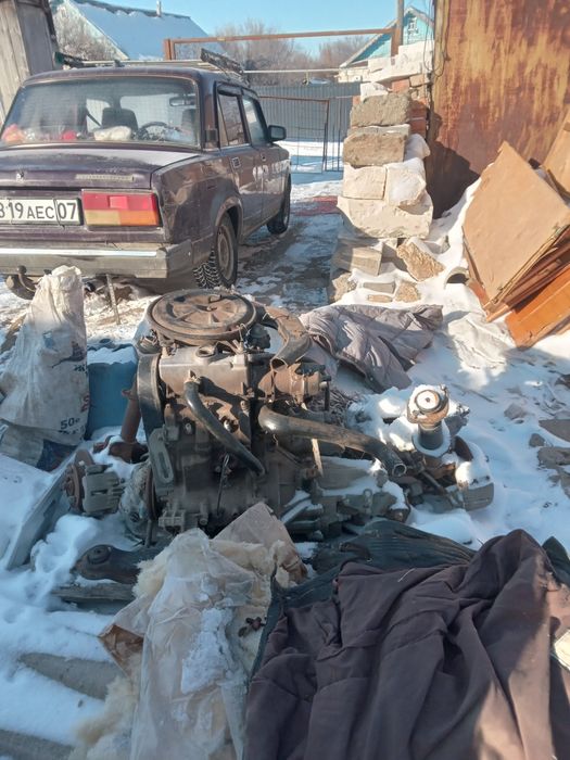 двигатель ока в сборе с кпп