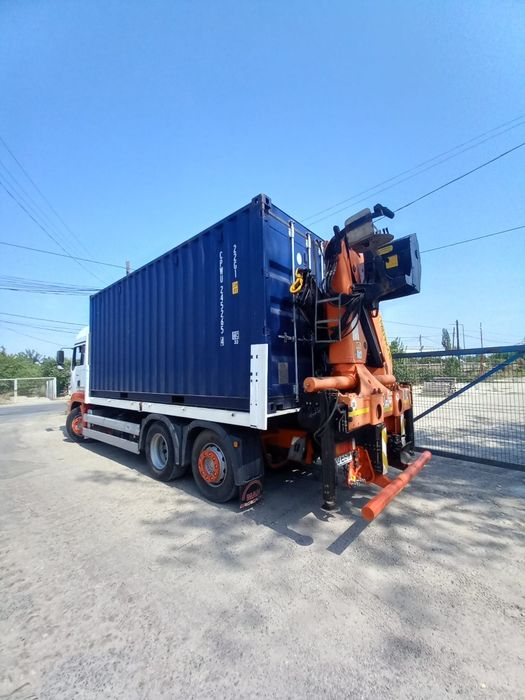 Camion MAN cu macara - Palfinger PK18500