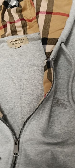 Burberry zip-up hoodie