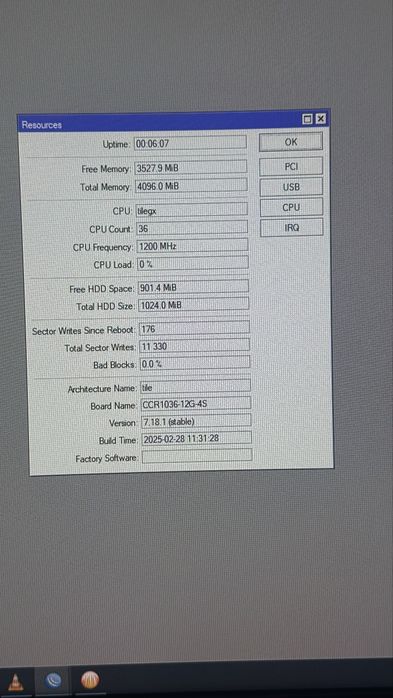 Mikrotik CCR1036-12-4S