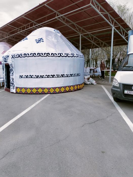 7 канатная юрта.