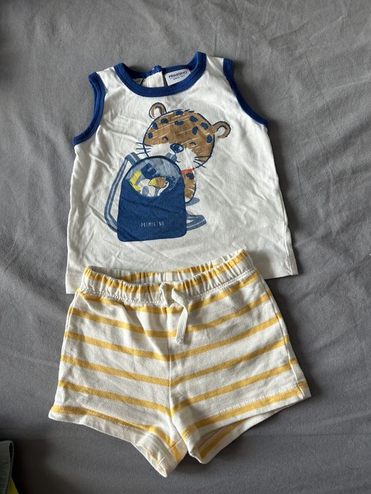 Летни дрешки за момче 6-12 мес.