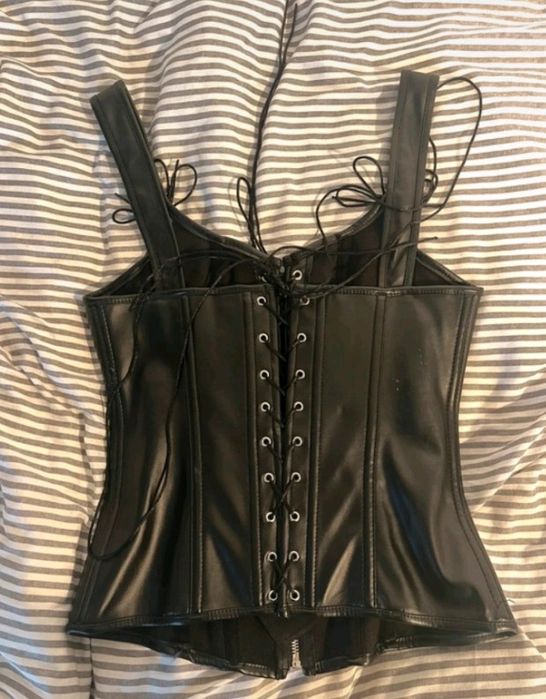 Corset de  Piele