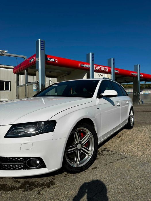 Audi A4 S-line Manual Alb Perlat