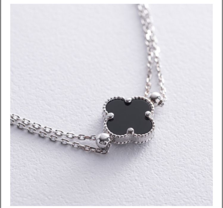 Сребърна гривна Van Cleef