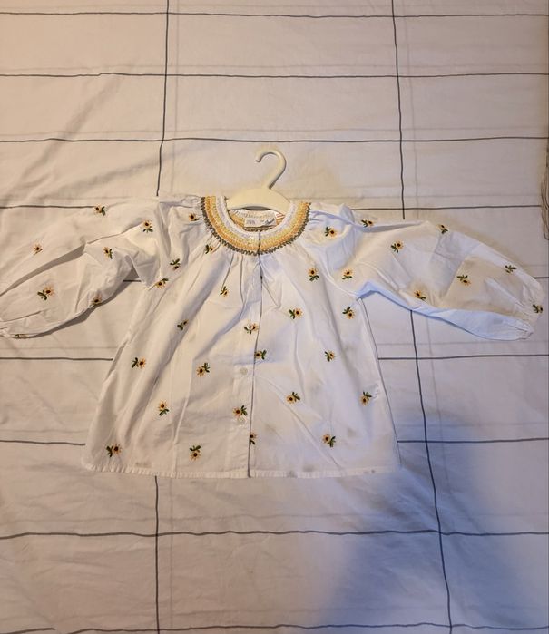 Camasa zara fetita 6 ani