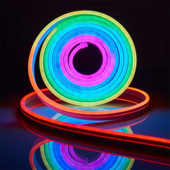 Неонови LED лентови светлини.