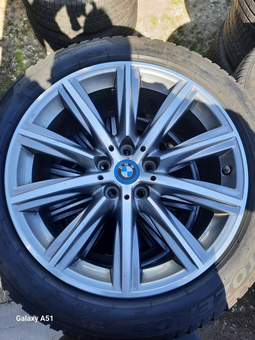 Ляти джанти с гуми за БМВ 5×112,18цола